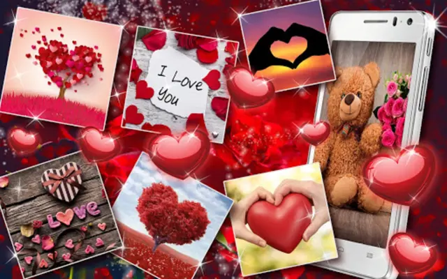 Love Wallpapers Romantic Pics android App screenshot 1