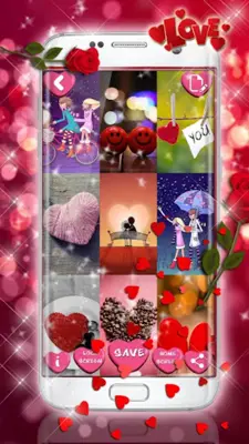 Love Wallpapers Romantic Pics android App screenshot 4